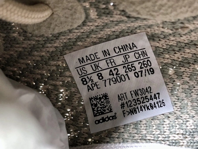 Boost V2 Adidas Yeezy Citrin FW3042 350 1206